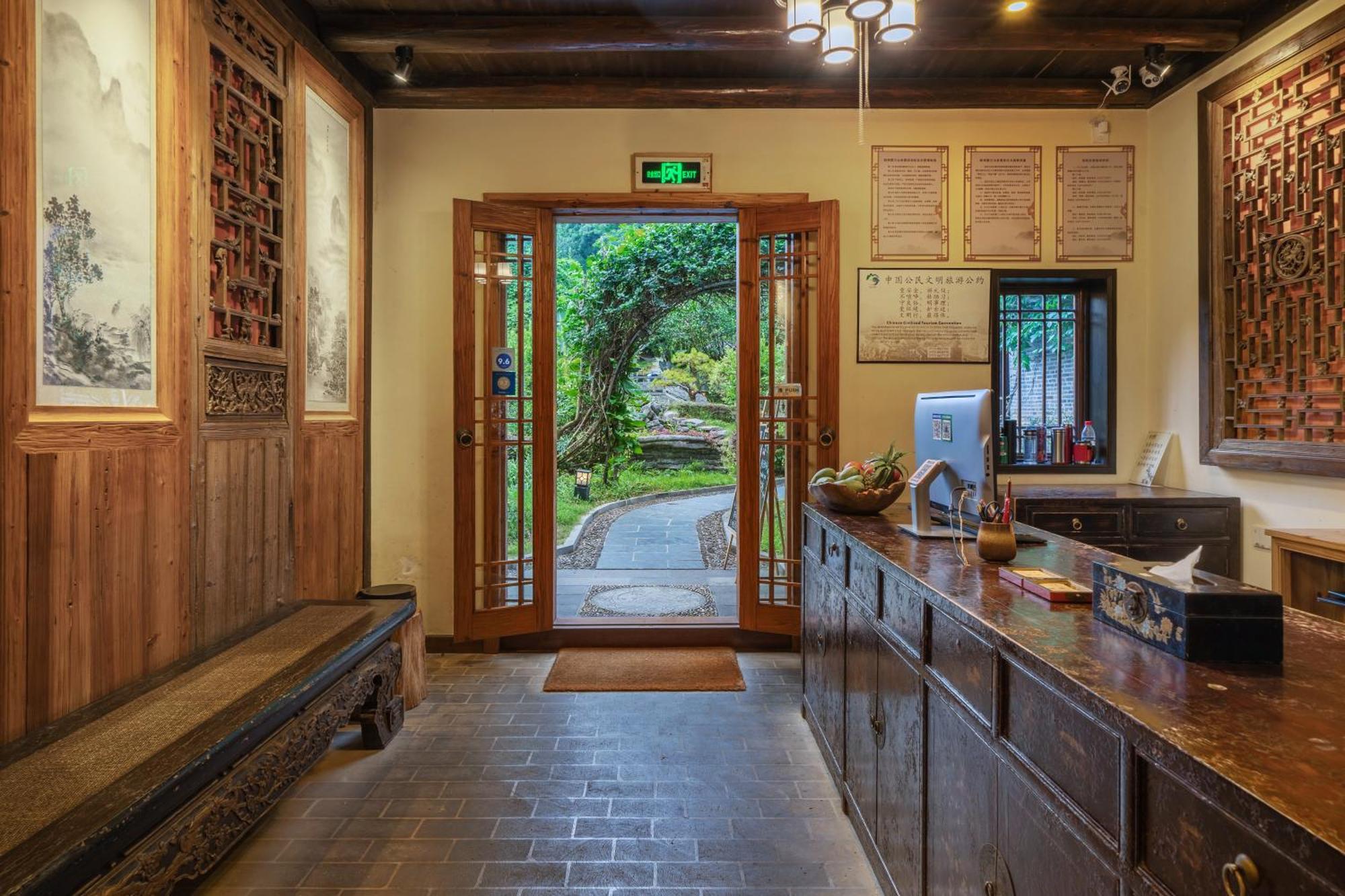 Yangshuo Ancient Garden Boutique Hotel-Free Pick Up From Airport Or Ts Over 3 Nights Экстерьер фото