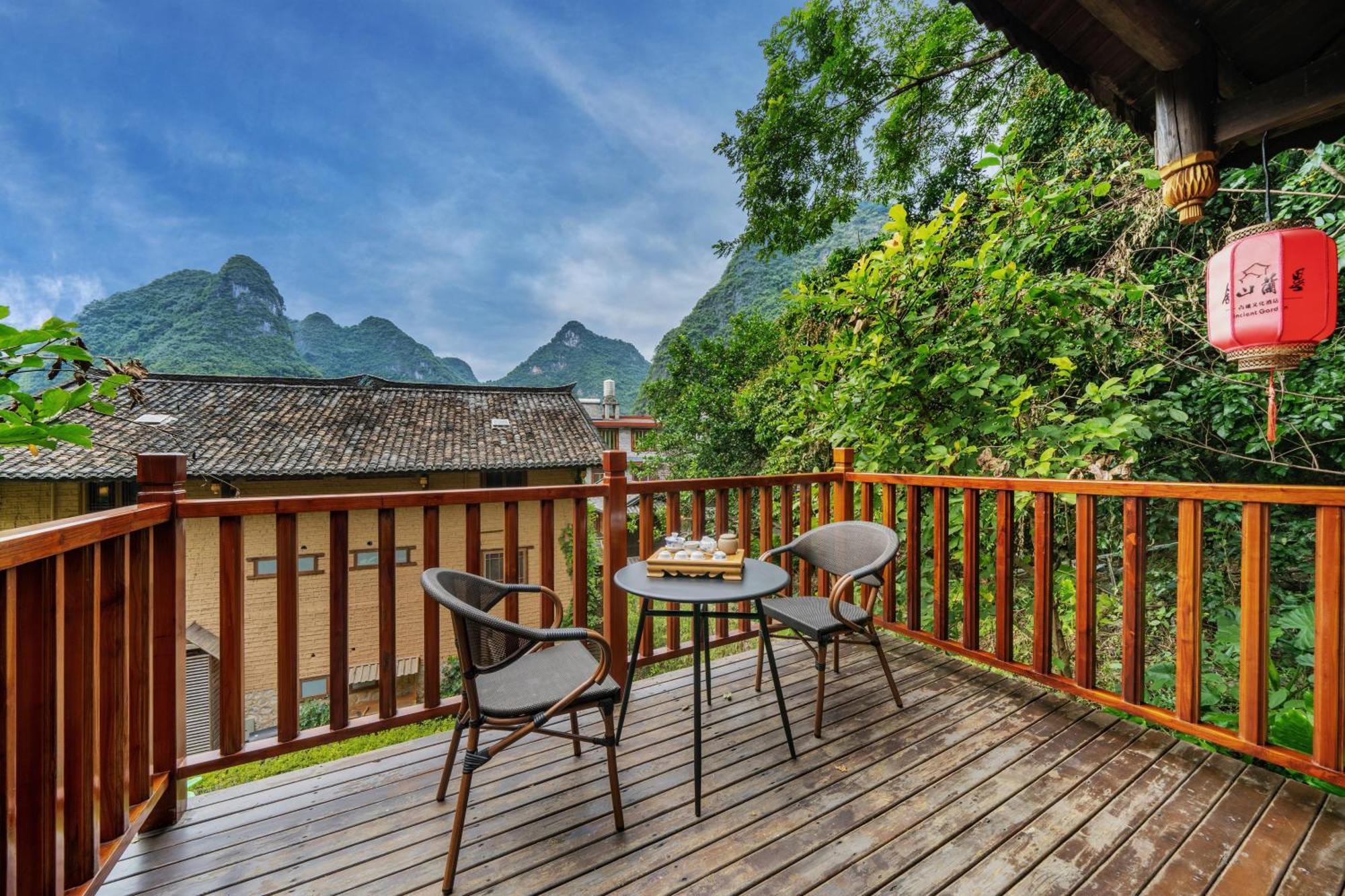 Yangshuo Ancient Garden Boutique Hotel-Free Pick Up From Airport Or Ts Over 3 Nights Экстерьер фото