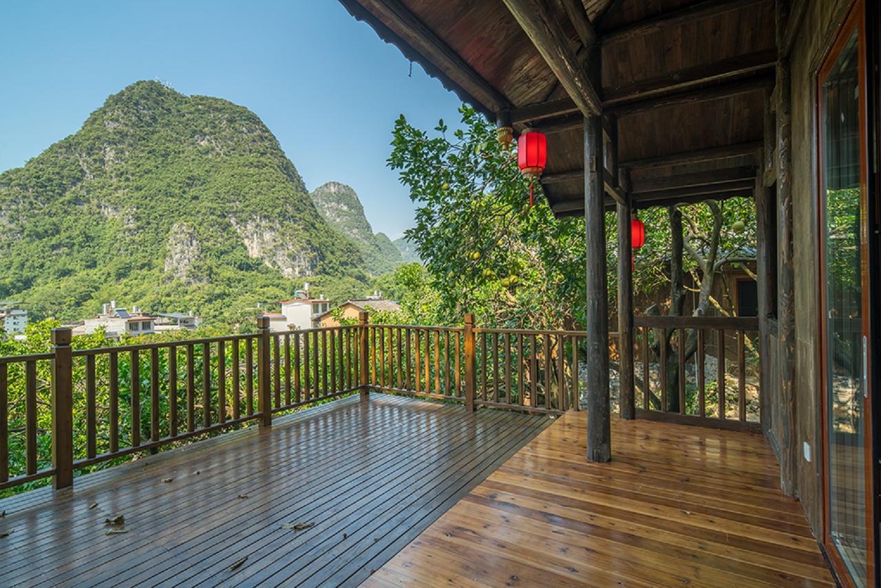 Yangshuo Ancient Garden Boutique Hotel-Free Pick Up From Airport Or Ts Over 3 Nights Экстерьер фото