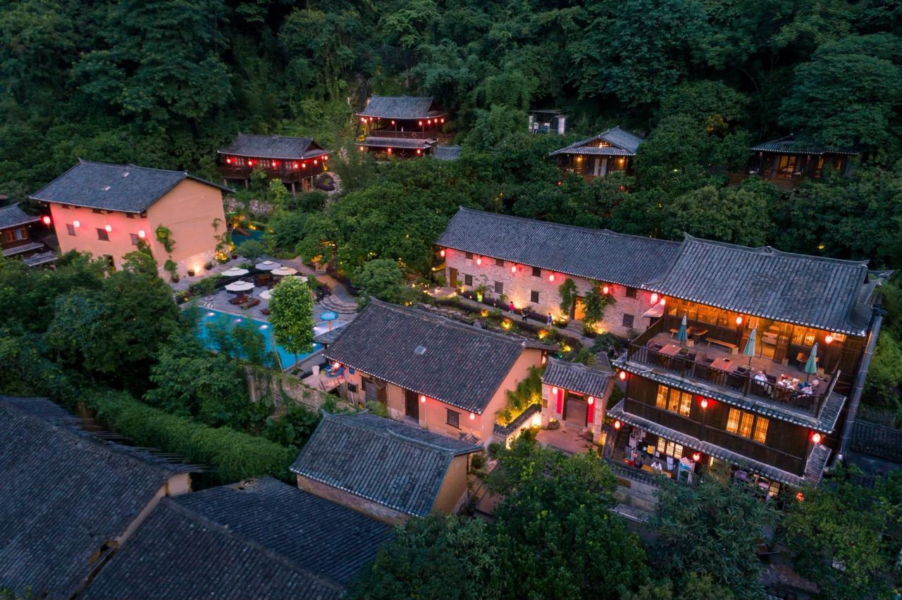 Yangshuo Ancient Garden Boutique Hotel-Free Pick Up From Airport Or Ts Over 3 Nights Экстерьер фото