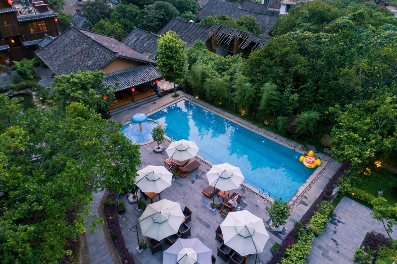 Yangshuo Ancient Garden Boutique Hotel-Free Pick Up From Airport Or Ts Over 3 Nights Экстерьер фото