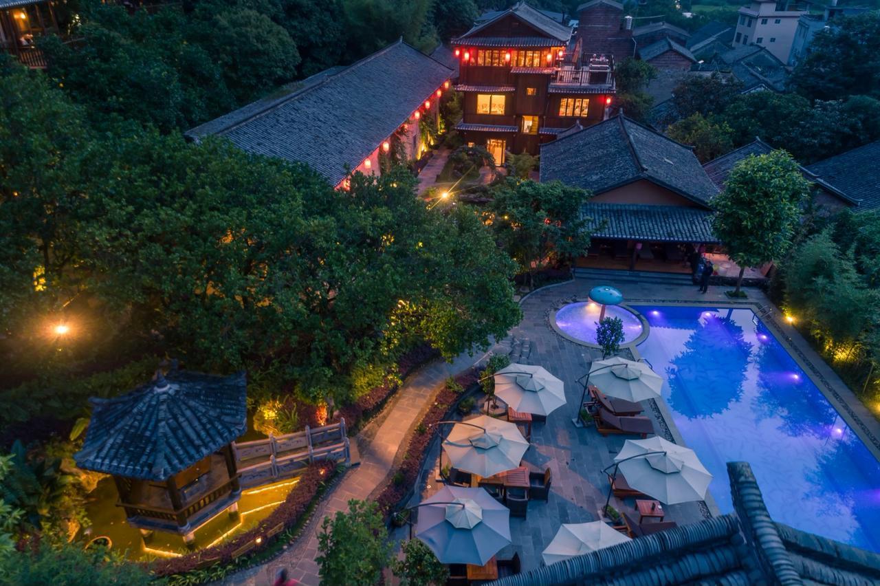 Yangshuo Ancient Garden Boutique Hotel-Free Pick Up From Airport Or Ts Over 3 Nights Экстерьер фото